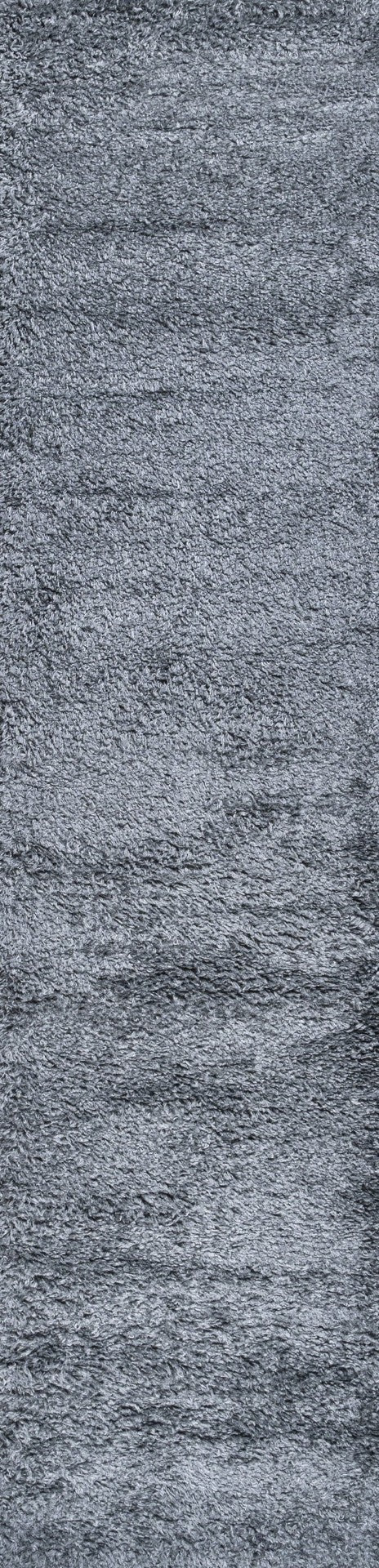 HomeRoots 10' Light Gray Runner Rug - Plush, Durable, and Stylish Perfect for Hallways and Narrow Spaces! 686368