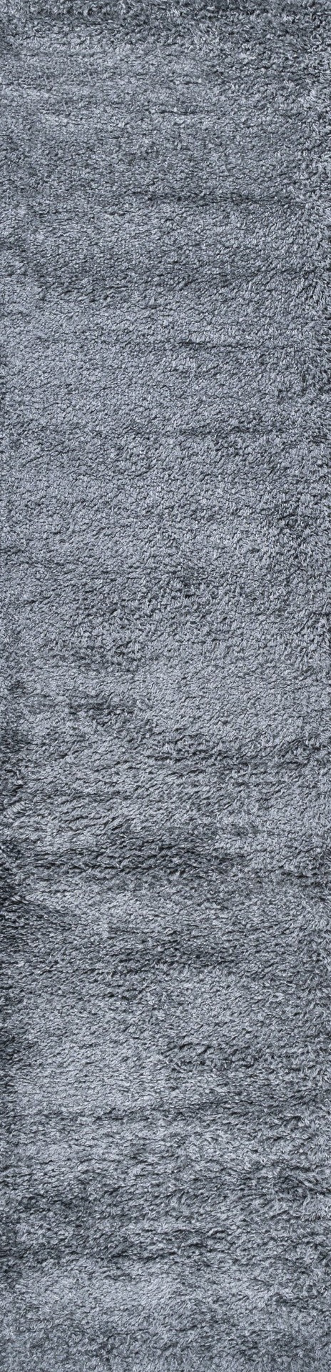 HomeRoots 10' Light Gray Runner Rug - Plush, Durable, and Stylish Perfect for Hallways and Narrow Spaces! 686368