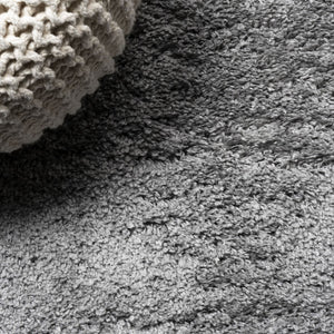 HomeRoots 10' Light Gray Runner Rug - Plush, Durable, and Stylish Perfect for Hallways and Narrow Spaces! 686368