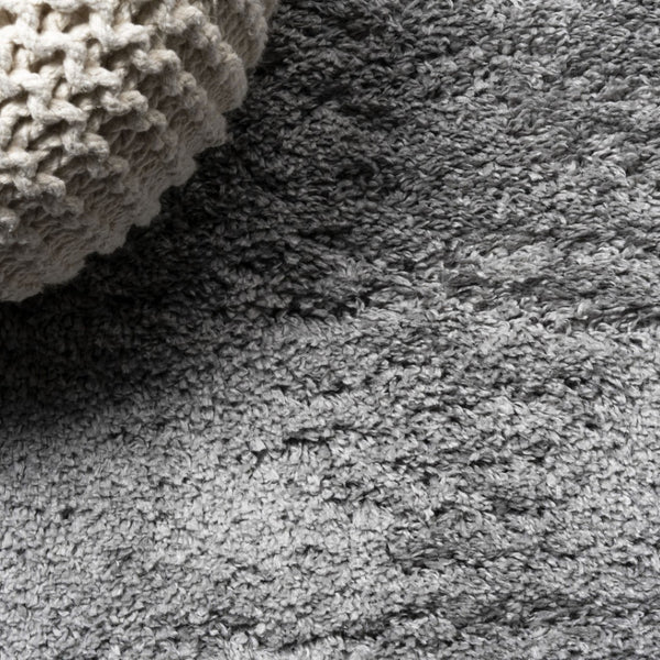 HomeRoots 10' Light Gray Runner Rug - Plush, Durable, and Stylish Perfect for Hallways and Narrow Spaces! 686368