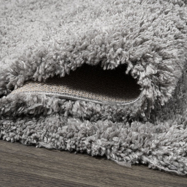 HomeRoots 10' Light Gray Runner Rug - Plush, Durable, and Stylish Perfect for Hallways and Narrow Spaces! 686368
