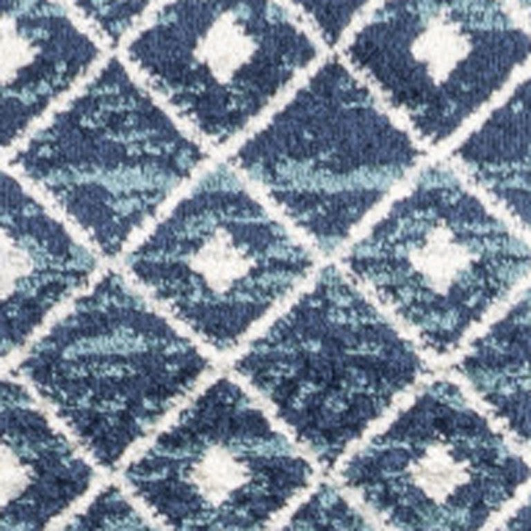 5x8 Polypropylene Trellis Pattern Area Rug for Living Room Low Maintenance Modern Decor