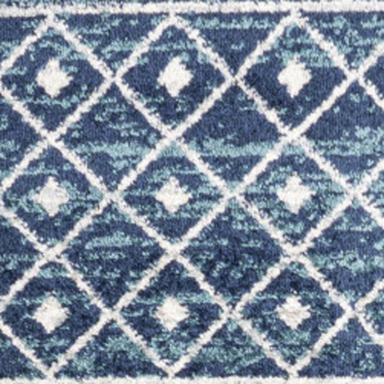 5x8 Polypropylene Trellis Pattern Area Rug for Living Room Low Maintenance Modern Decor