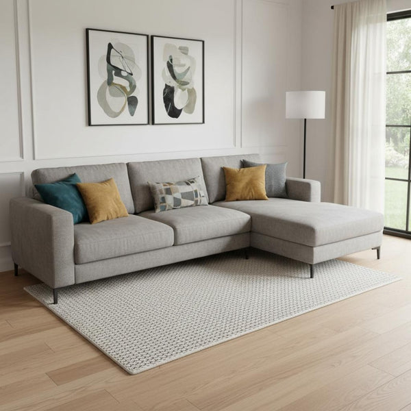 HomeRoots 8' X 10' Denim Blue Area Rug with Elegant Fringe - Durable, Soft, and Easy Care for Any Space! 686620