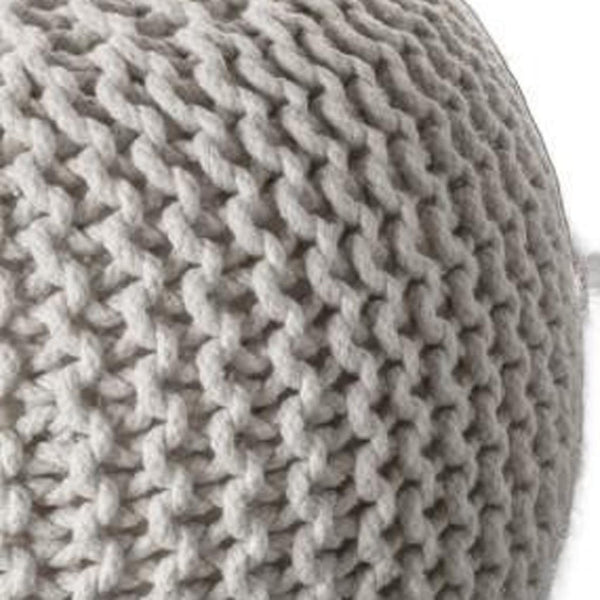 HomeRoots 5' X 8' Gray Area Rug with Fringed Tassels - Soft, Durable, Modern Design for Living Spaces & More 686629
