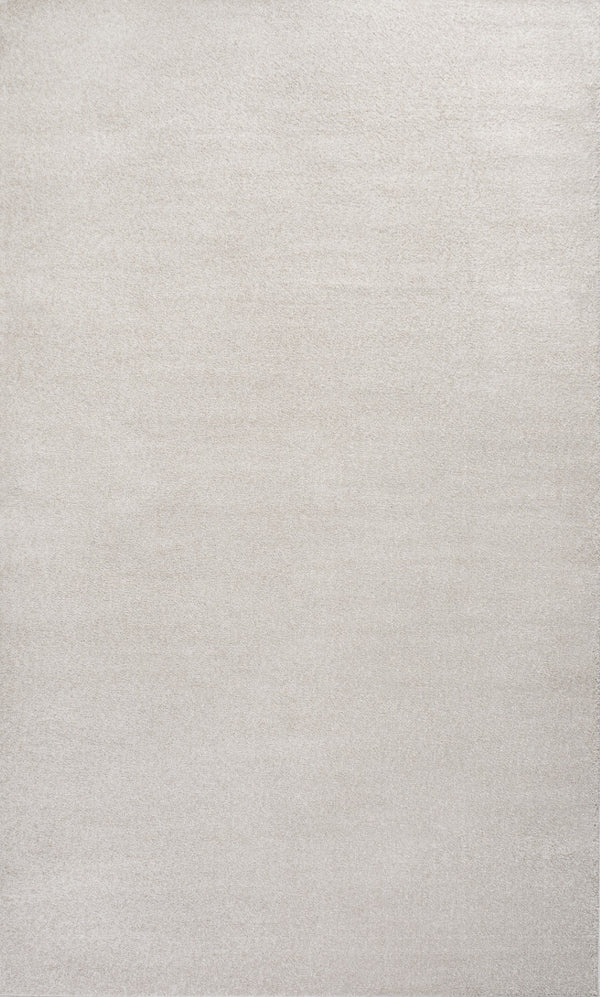 HomeRoots 9' x 12' Cream Area Rug - Durable, Elegant, and Easy-Care Design for Living & Dining Spaces 686640