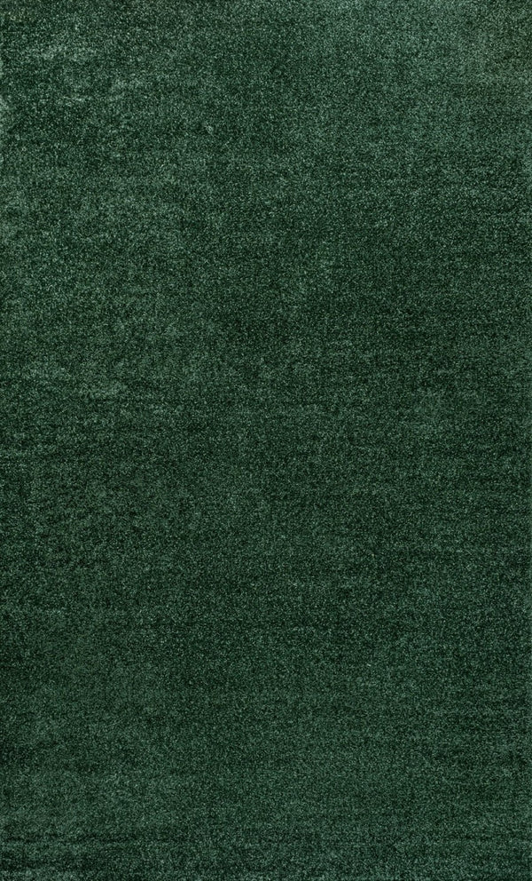 HomeRoots 9' Emerald Area Rug - Durable, Low-Maintenance Modern Design for Living Spaces & Elegant Décor 686647