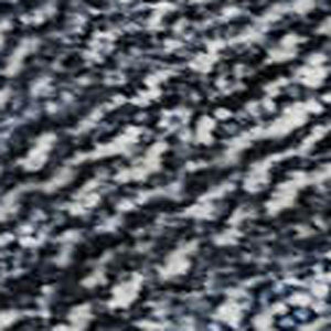 HomeRoots 5' Blue and Charcoal Damask Area Rug – Washable, Stain-Resistant, UV Protected for Stylish Living Spaces 686737