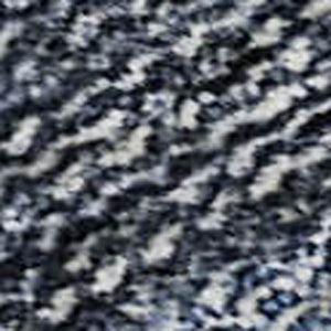 HomeRoots 8' X 10' Elegant Blue & Charcoal Damask Area Rug - Washable, UV Protected, Perfect for High-Traffic Areas 686739
