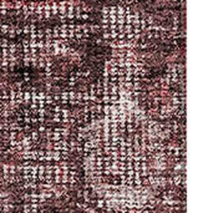 HomeRoots 10' X 14' Elegant Pink & Mauve Damask Area Rug - Washable, UV Protected, Stain Resistant Design 686753