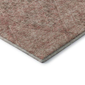 HomeRoots 9' X 12' Pink and Beige Moroccan Area Rug - Washable, Durable, Stain Resistant with UV Protection 686788