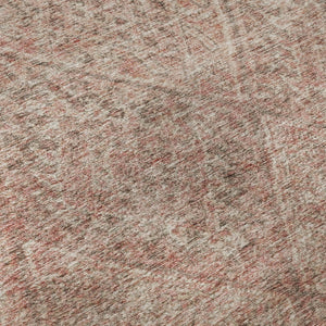 HomeRoots 9' X 12' Pink and Beige Moroccan Area Rug - Washable, Durable, Stain Resistant with UV Protection 686788