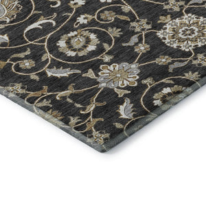 HomeRoots 5' X 8' Moroccan-Inspired Washable Area Rug with UV Protection, Stain Resistance & Soft Touch 686797