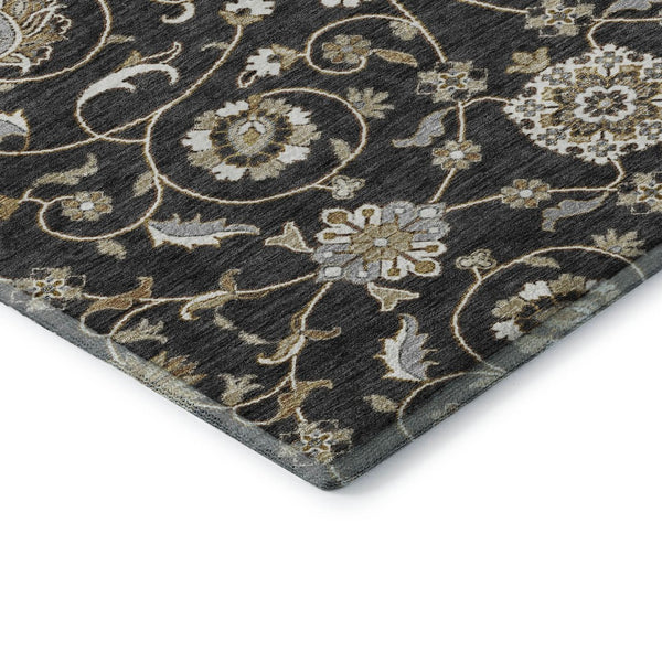 HomeRoots 5' X 8' Moroccan-Inspired Washable Area Rug with UV Protection, Stain Resistance & Soft Touch 686797