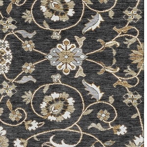 HomeRoots 5' X 8' Moroccan-Inspired Washable Area Rug with UV Protection, Stain Resistance & Soft Touch 686797
