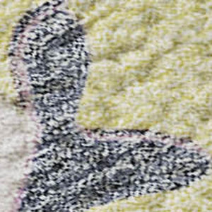 HomeRoots 10' X 14' Floral Washable Area Rug - Yellow, Blue & Blush with UV Protection for Stylish Spaces 686993