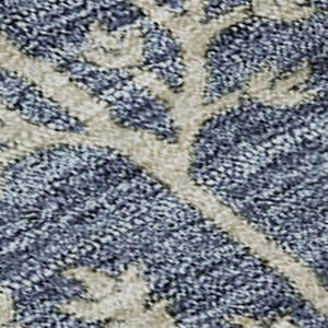 HomeRoots 10' X 14' Floral Washable Area Rug with UV Protection – Durable, Stain-Resistant, Ideal for Family Spaces 687035