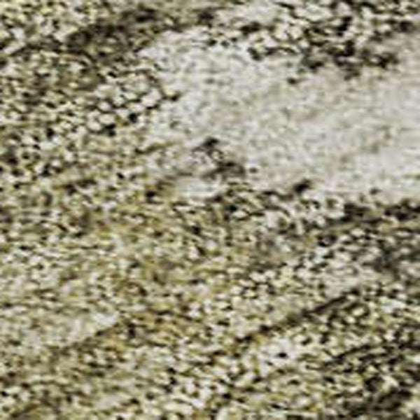 HomeRoots 8' X 10' Washable Abstract Area Rug in Wheat, Ivory, and Taupe - UV Protected, Stylish & Durable! 687087