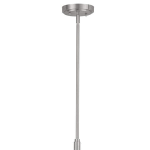 HomeRoots Five Light Dimmable Chandelier: Modern Steel Shades for Stylish Ambiance in Any Room 687115