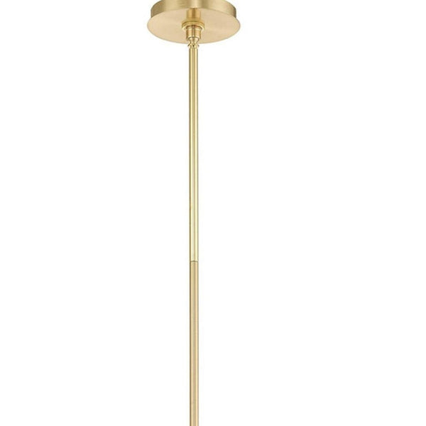 HomeRoots Six Light Dimmable Chandelier with Stylish Cylinder Shades – Perfect for Modern Spaces & Ambiance 687140