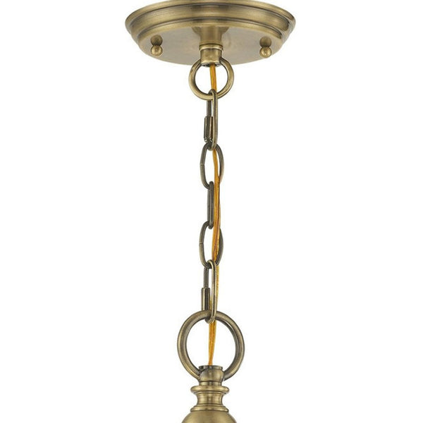 HomeRoots Three Light Dimmable Chandelier with Modern Cylindrical Shades for Stylish Home Illumination 687150
