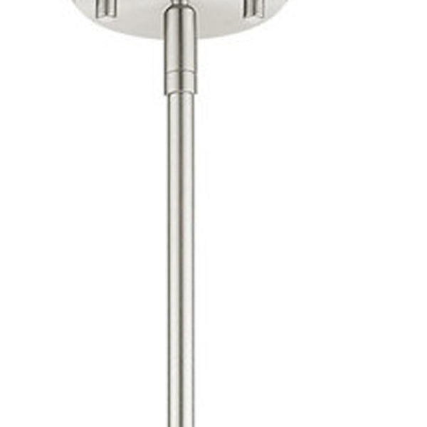 HomeRoots Three Light Dimmable Chandelier - Elegant Cylinder Design for Modern Spaces, Adjustable Ambiance & Style 687170