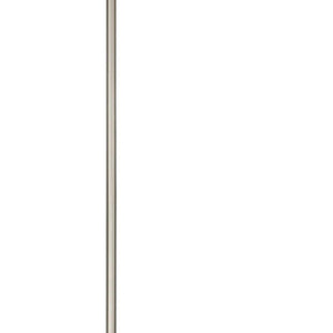 HomeRoots Four Light Dimmable Chandelier - Modern Cylindrical Shades for Stylish Ambiance in Any Space 687181