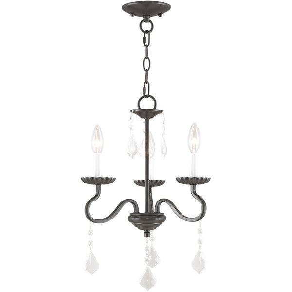 HomeRoots Three Light Dimmable Chandelier – Modern Cylinder Shades, Steel Frame, Ideal for Stylish Spaces 687187