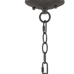 HomeRoots Nickel Three-Light Dimmable Chandelier with Clear Cylinder Shades for Modern Elegance & Ambiance 687191