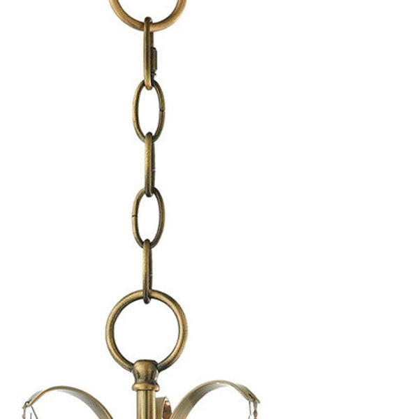 HomeRoots Three Light Dimmable Chandelier with Sleek Cylindrical Shades – Modern Steel Design for Any Space 687206
