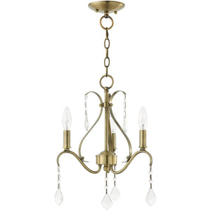 HomeRoots Three Light Dimmable Chandelier with Sleek Cylindrical Shades – Modern Steel Design for Any Space 687206
