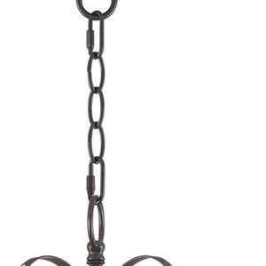 HomeRoots Three Light Dimmable Chandelier – Modern Steel Fixture with Cylinder Shades for Stylish Interiors 687209