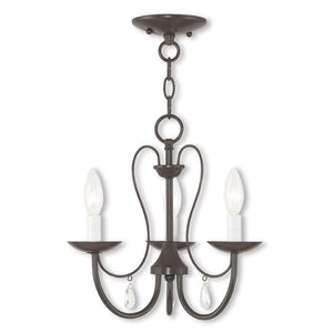 HomeRoots Three Light Dimmable Chandelier – Modern Cylindrical Shades for Versatile Ambiance in Any Room 687216