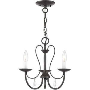 HomeRoots Three Light Dimmable Chandelier – Modern Cylindrical Shades for Versatile Ambiance in Any Room 687216