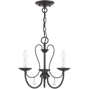 HomeRoots Three Light Dimmable Chandelier – Modern Cylindrical Shades for Versatile Ambiance in Any Room 687216