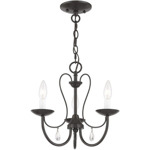 HomeRoots Three Light Dimmable Chandelier – Modern Cylindrical Shades for Versatile Ambiance in Any Room 687216