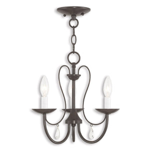 HomeRoots Three Light Dimmable Chandelier – Modern Cylindrical Shades for Versatile Ambiance in Any Room 687216