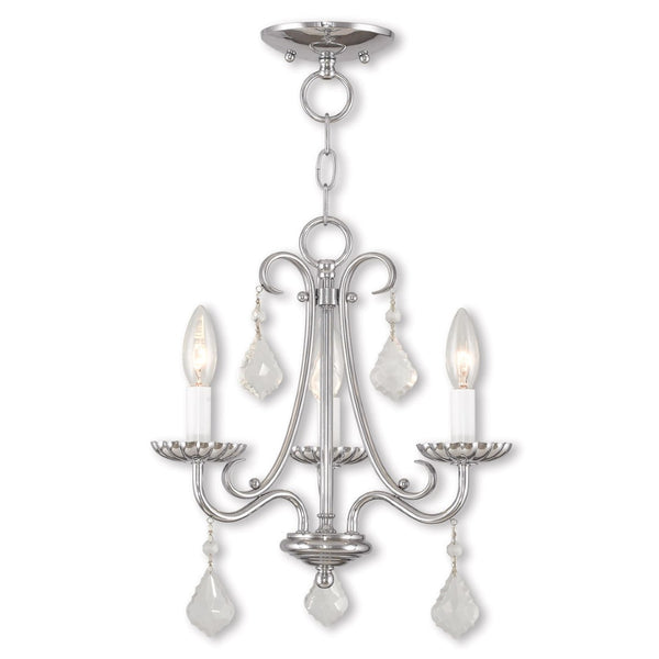 HomeRoots Three Light Dimmable Chandelier – Modern Cylinder Shades, Steel Frame, Adjustable Ambiance for Home 687223