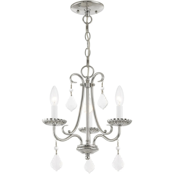 HomeRoots Three Light Dimmable Chandelier – Modern Cylinder Shades, Steel Frame, Adjustable Ambiance for Home 687223