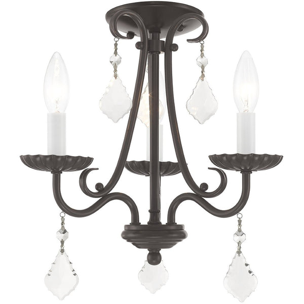 HomeRoots Three Light Dimmable Chandelier with Unique Cylindrical Shades for Modern Home Décor and Style 687226