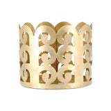 Spc-Elegance Candle Sleeve Gold 687235 Elk Home