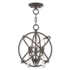 HomeRoots Three Light Dimmable Chandelier – Modern Cylinder Shades for Stylish Ambiance in Any Room 687243