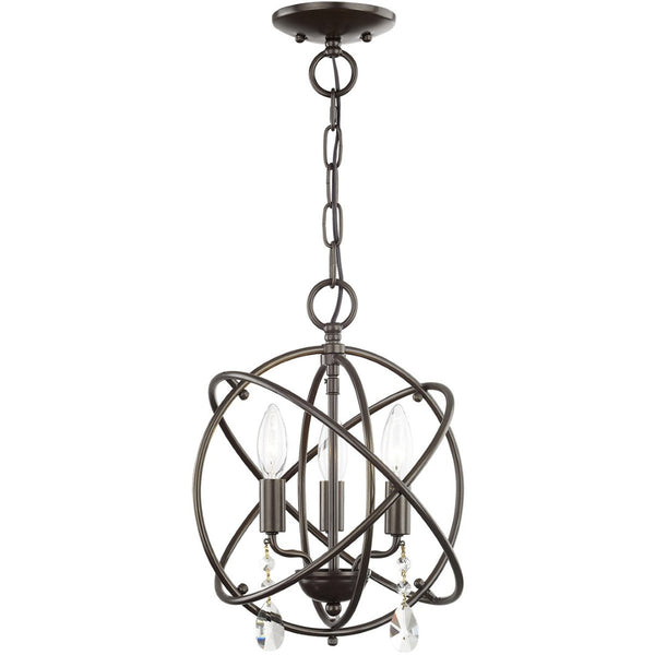 HomeRoots Three Light Dimmable Chandelier – Modern Cylinder Shades for Stylish Ambiance in Any Room 687243