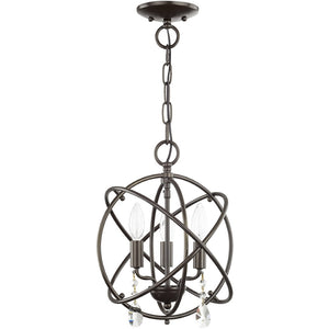 HomeRoots Three Light Dimmable Chandelier – Modern Cylinder Shades for Stylish Ambiance in Any Room 687243