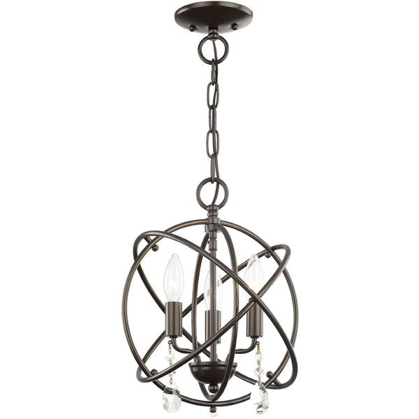HomeRoots Three Light Dimmable Chandelier – Modern Cylinder Shades for Stylish Ambiance in Any Room 687243