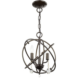 HomeRoots Three Light Dimmable Chandelier – Modern Cylinder Shades for Stylish Ambiance in Any Room 687243