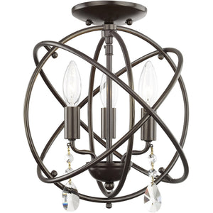 HomeRoots Three Light Dimmable Chandelier – Modern Cylinder Shades for Stylish Ambiance in Any Room 687243
