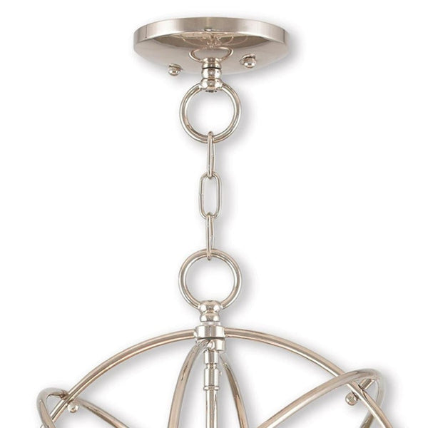 HomeRoots Three Light Dimmable Chandelier – Modern Steel Fixture with Cylinder Shades for Stylish Illumination 687244