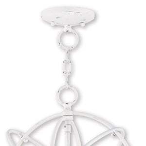 HomeRoots Three Light Dimmable Chandelier – Modern Cylinder Shades for Stylish Ambiance in Any Room 687245