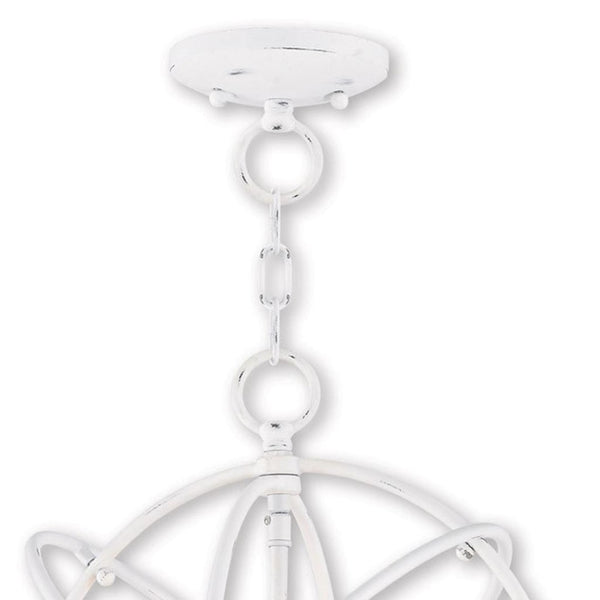 HomeRoots Three Light Dimmable Chandelier – Modern Cylinder Shades for Stylish Ambiance in Any Room 687245